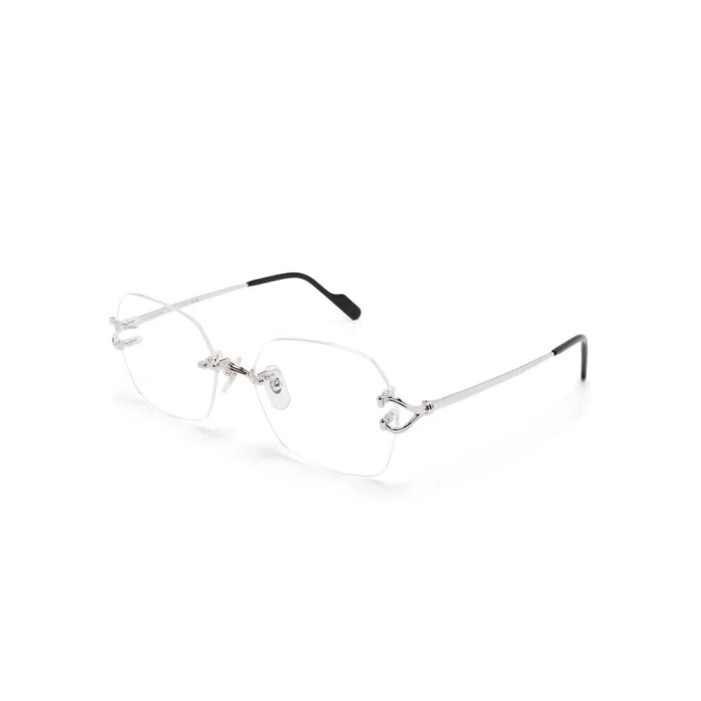 Cartier CT0563o-002 Eyeglasses Silver Metal